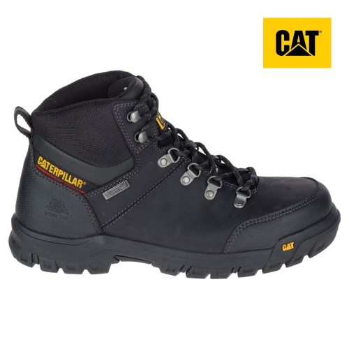 Caterpillar Framework S3 WR HRO SRA Steel Toe Werkschoenen Heren Zwart (CYIE.NL)